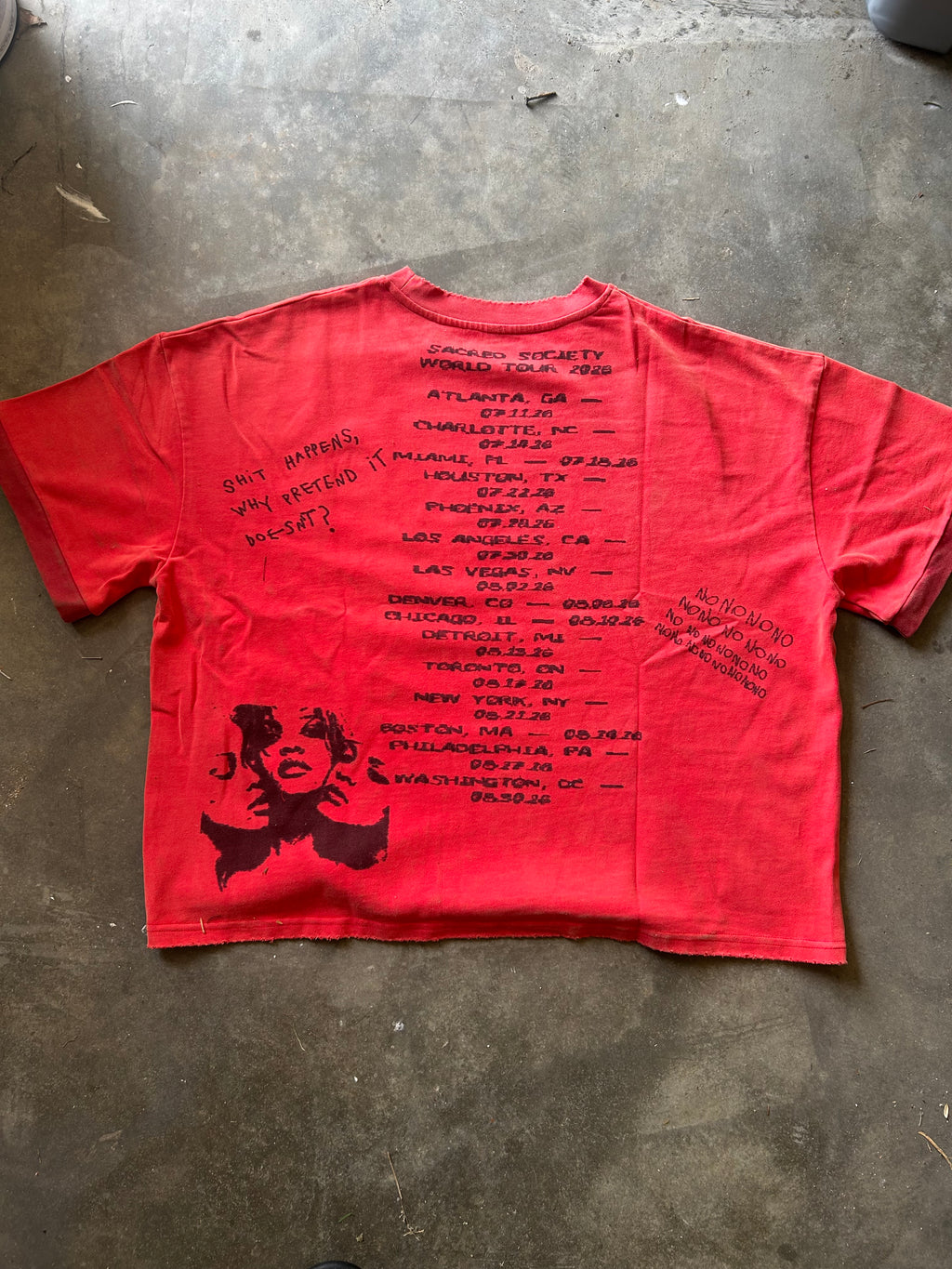 “World Tour “ Tee